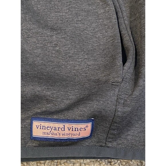 Vineyard Vines Performance Fleece Shep Shirt Pullover Gray Jacket Men's sz L - Picture 3 of 9